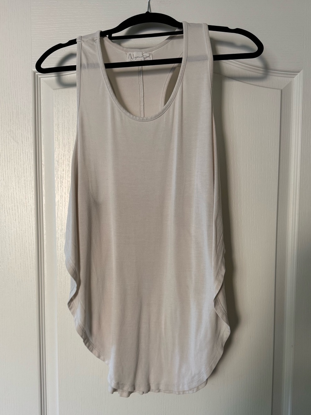 Niyama Sol Flowy Tank Top in Bone White